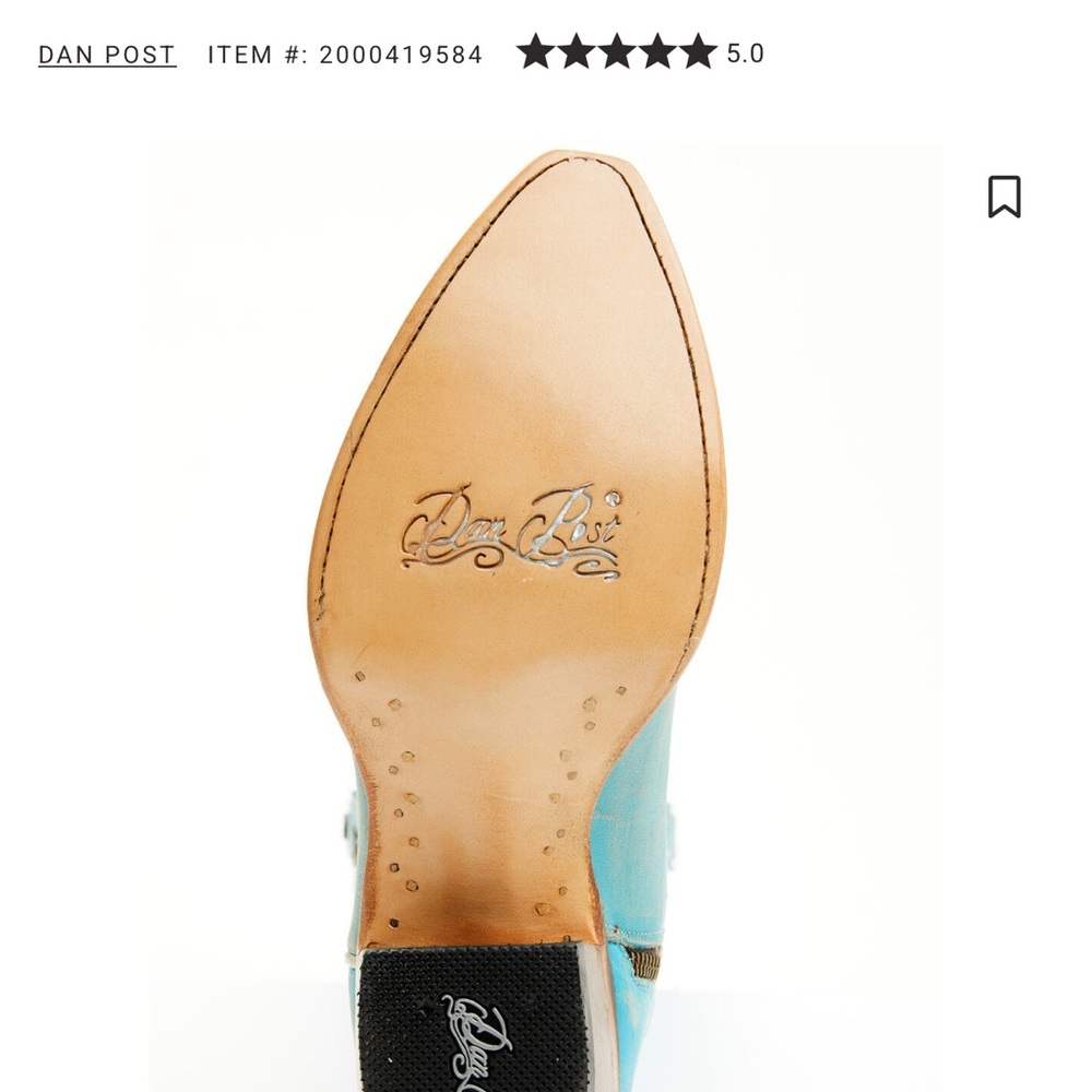 Dan Post Celeste Western Boots - Picture 9 of 10